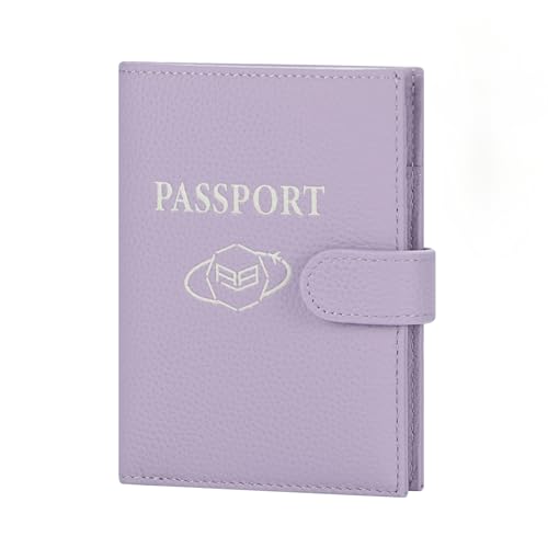 Royal Bagger RFID Reisepasshülle aus echtem Leder für Damen, lässige Reisebrieftaschen, Kartenhalter mit SIM-Karten-Werkzeug, 3220, Helles Violett, Casual Royal Bagger RFID Reisepasshülle aus echtem Leder für Damen, lässige Reisebrieftaschen, Kartenhalter mit SIM-Karten-Werkzeug, 3220, Helles Violett, Casual von Royal Bagger