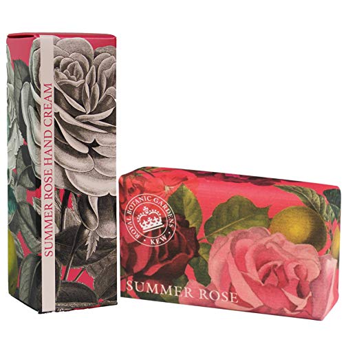 Royal Botanic Gardens KEW Handcreme & Sheabutter Seife Geschenkset - Summer Rose Royal Botanic Gardens KEW Handcreme & Sheabutter Seife Geschenkset - Summer Rose von Royal Botanic Gardens Kew