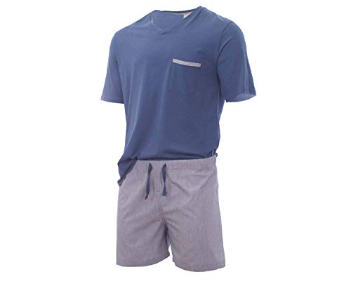Royal Class Herren Shorty Pyjama - Schlafanzug Kurz - Bio Organic M 48-50 von Royal Class