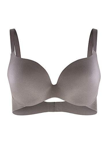 Royal Lounge Intimates Women's Royal Fit T-Shirt Bra, Undurchsichtige, Glacier Grey, 40-42 / 40B von Royal Lounge Intimates