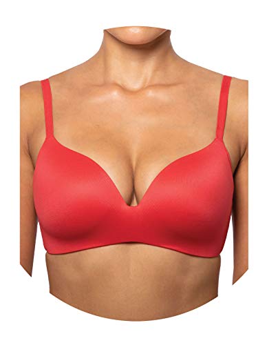 Royal Lounge Women's 1010-910-614 T-Shirt Bra, Scarlet Red, C von Royal Lounge