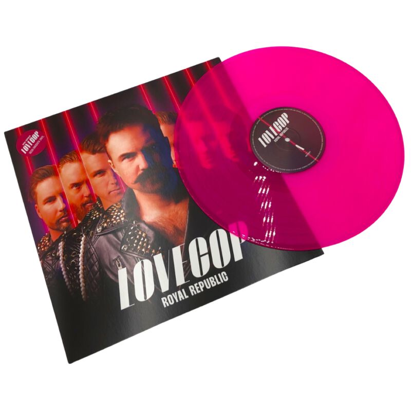 LoveCop von Royal Republic - LP (Coloured, Limited Edition) von Royal Republic