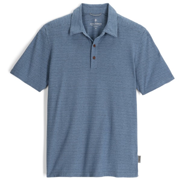Royal Robbins - Vacationer Polo - Polo-Shirt Gr M grau/blau von Royal Robbins