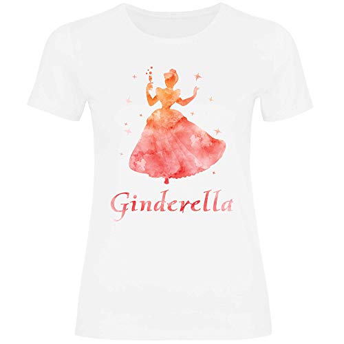 Royal Shirt Damen T-Shirt Ginderella, Größe:L, Farbe:White von Royal Shirt