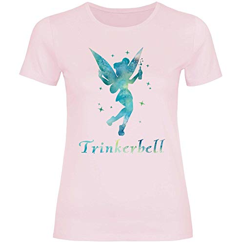 Royal Shirt Damen T-Shirt Trinkerbell, Größe:L, Farbe:Orchid Pink von Royal Shirt
