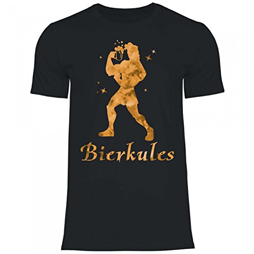 Royal Shirt a5 Herren T-Shirt Bierkules | Funshirt Biertrinker Bierlieber, Größe:L, Farbe:Black von Royal Shirt