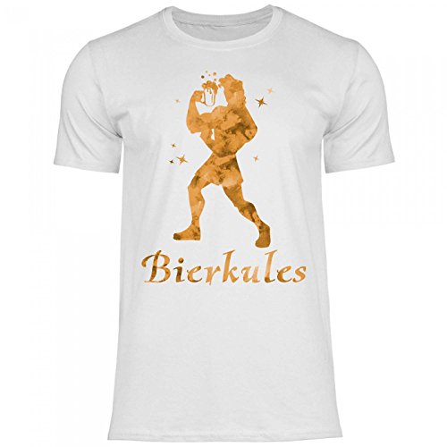 Royal Shirt a5 Herren T-Shirt Bierkules | Funshirt Biertrinker Bierlieber, Größe:L, Farbe:White von Royal Shirt