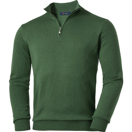 Royal Spencer Herren Kaschmir-Seidenpullover Zipp von Royal Spencer