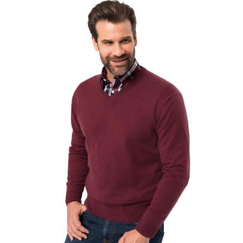 Royal Spencer Herrenpullover Kaschmir-Seide V-Ausschnitt von Royal Spencer