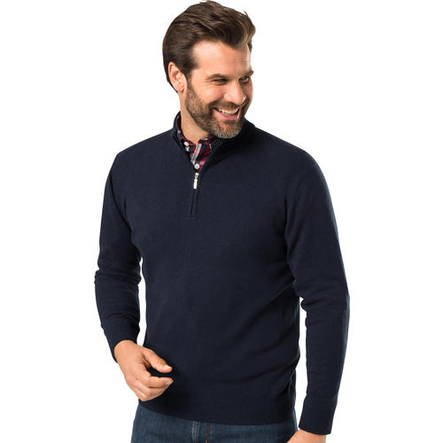 Royal Spencer Herrenpullover Kaschmir-Seide Zipp von Royal Spencer