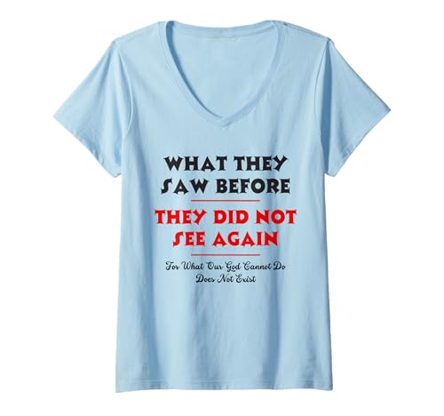 Damen What They Saw Before They Did Not See Again - NPSSD Prayers T-Shirt mit V-Ausschnitt Damen What They Saw Before They Did Not See Again - NPSSD Prayers T-Shirt mit V-Ausschnitt von Royal digitol design