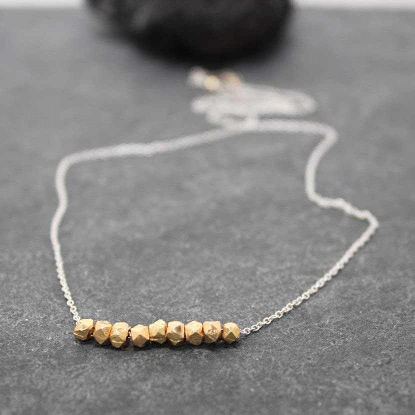 Neun Nuggets Halskette von RoyalCountess