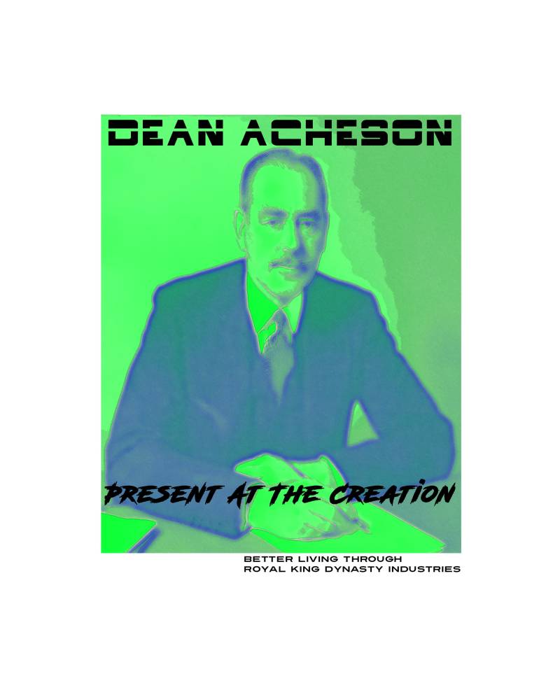 New Wave Dean Acheson Unisex T-Shirt/Art Secretary Of State History Student Shirt Kalter Krieg Forscher Geschenk Für Professor Grad von RoyalKingDynasty