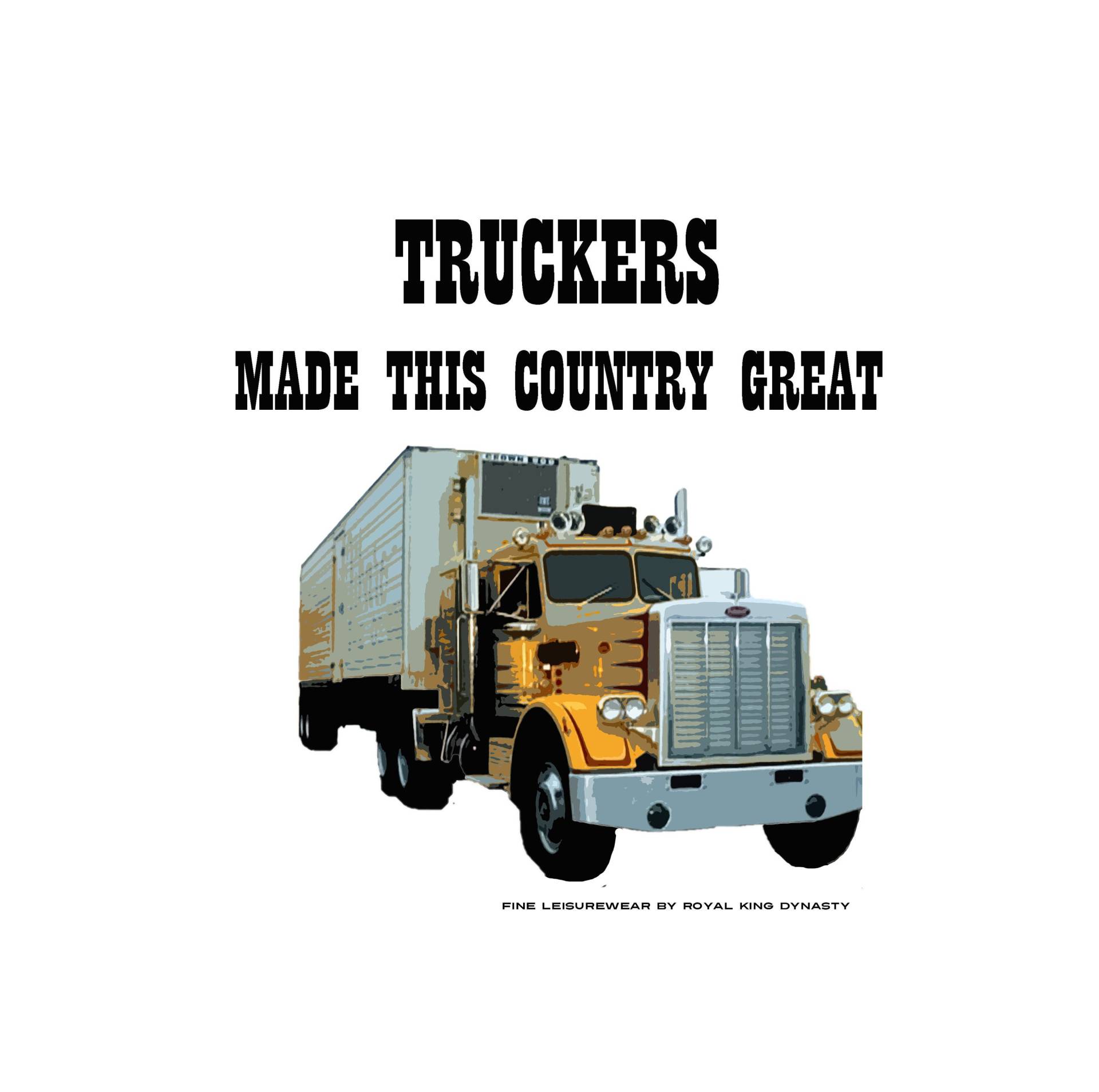 Truckers Made This Country Great Unisex T-Shirt/Geschenk Freund Freundin Geburtstag Butch Generation X Grunge Retro Vintage Nostalgie Truck von RoyalKingDynasty