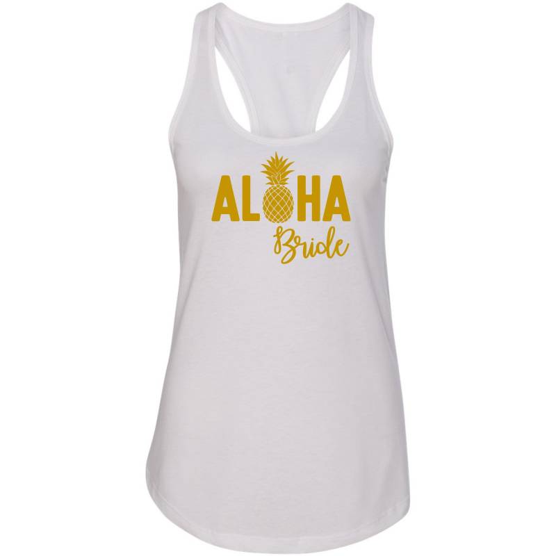 Aloha Braut Tank-Top Bachelorette Party Individuell Bedruckt von RoyalTInc