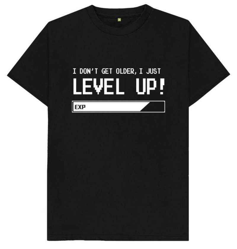 I Don't Get Older Just Level Up Gamer Geburtstag Geschenk Lustiger Witz Spoof Humor T Shirt von RoyalTeeDesignsUK
