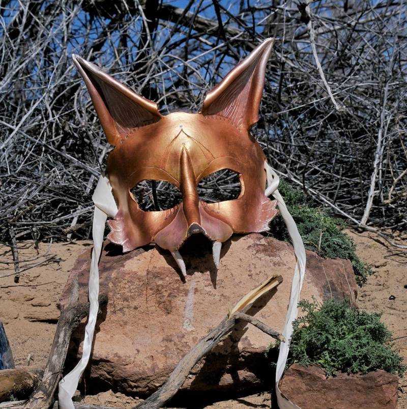 Echtes Leder Goldenen Fuchs Maske Echtes Leder Goldenen Fuchs Maske von RoyalVixenStudio