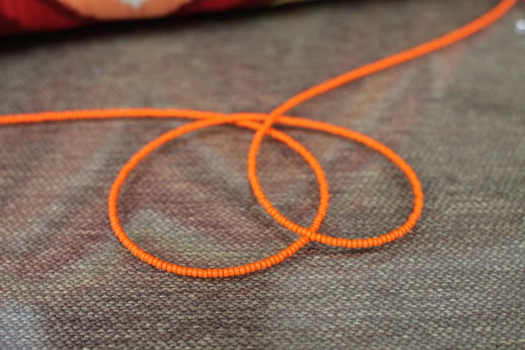 Einfach Orange - Einzelstrang Waistbeads Einfach Orange - Einzelstrang Waistbeads von RoyalWaistbeads