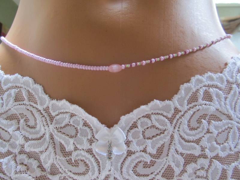 Erdbeer Smoothie - Rosa Taille Perlen, Custom Fit, Hohe Qualität Schmuckdraht, Sterling Silberverschluss Erdbeer Smoothie - Rosa Taille Perlen, Custom Fit, Hohe Qualität Schmuckdraht, Sterling Silberverschluss von RoyalWaistbeads