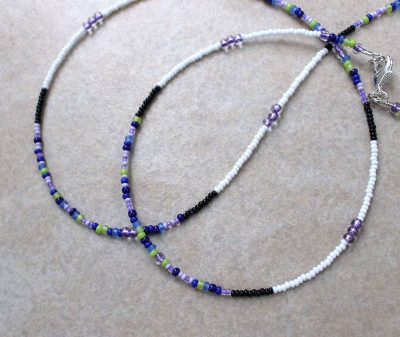 Hanalei Bay - Einzigen Strang Waistbead, Custom Fit, Sterling Silber Verschluss Hanalei Bay - Einzigen Strang Waistbead, Custom Fit, Sterling Silber Verschluss von RoyalWaistbeads