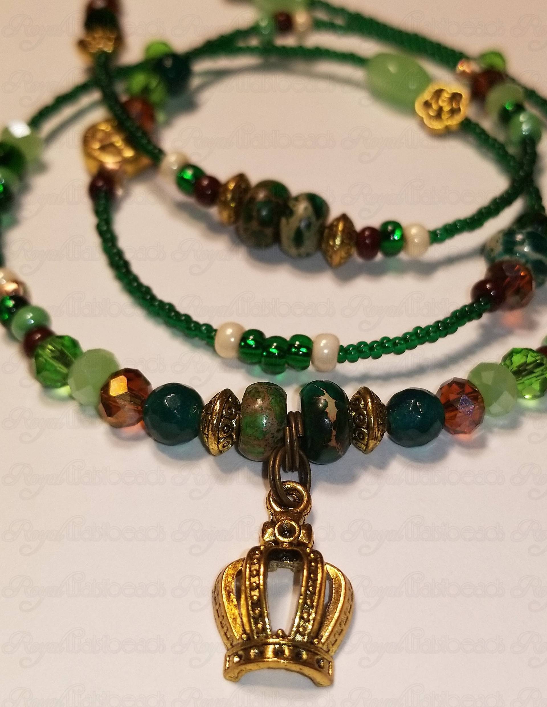 Regen Sie Bringer - Emotionale Harmonie Und Wachstum Grünen Imperialer Jaspis Edelstein Waistbeads Regen Sie Bringer - Emotionale Harmonie Und Wachstum Grünen Imperialer Jaspis Edelstein Waistbeads von RoyalWaistbeads