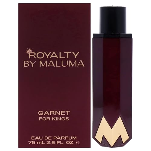 Garnet from Royalty by Maluma - Perfume for Men - Energetic and Daring Scent - Opens with Notes of Lavender and Pink Pepper - Perfect for Date Night or Evening Out - 2.5 oz EDP Spray Garnet from Royalty by Maluma - Perfume for Men - Energetic and Daring Scent - Opens with Notes of Lavender and Pink Pepper - Perfect for Date Night or Evening Out - 2.5 oz EDP Spray von Royalty By Maluma