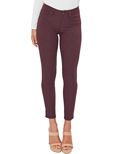 Royalty Damen for Me Petite Hyperstretch Skinny Jeans, Pflaume, X-Large Zierlich von Royalty For Me