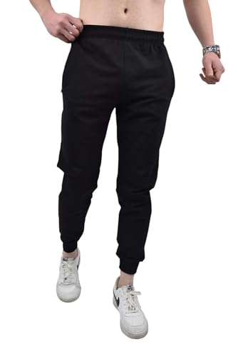Royyen Jogginshose Sportshose Freizeithose 8537 Herren Taschen mit Zipper SCHWARZ S von Royyen