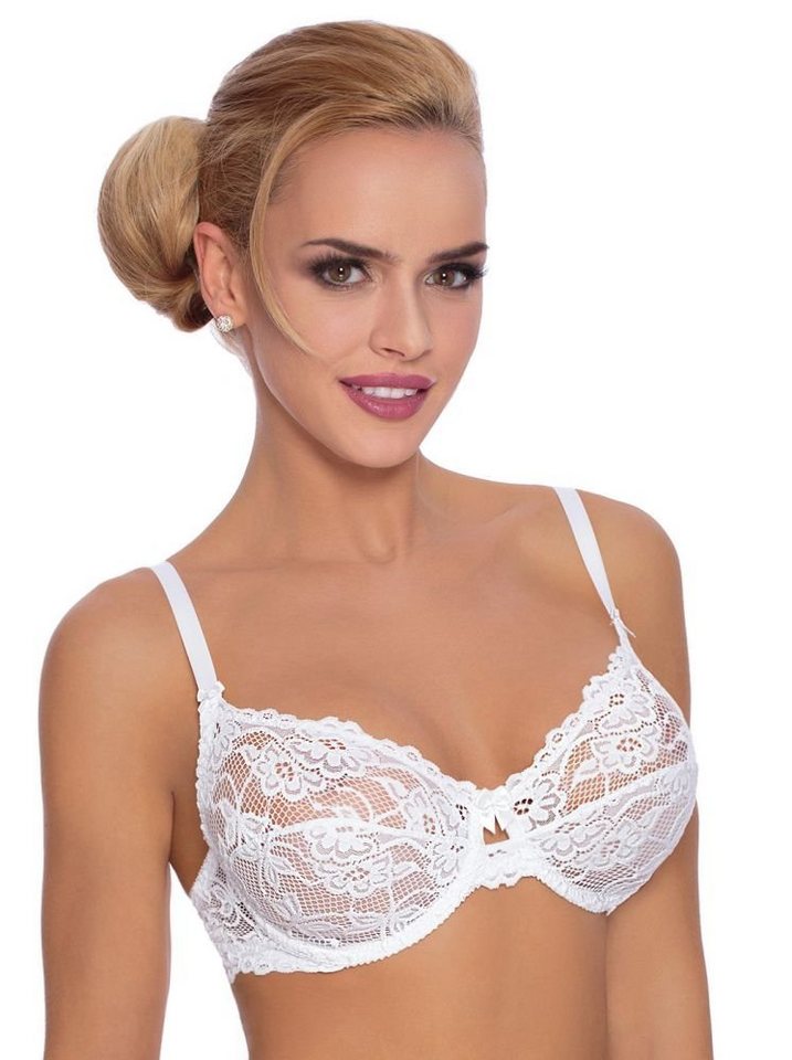 Róza Lingerie Bügel-BH Roza-Sisi weiss Bügel-BH (1-tlg) von Róza Lingerie