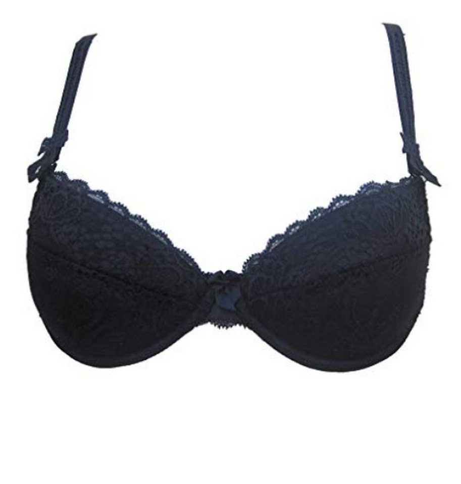 Róza Lingerie Push-up-BH Push Up BH Konsuela in weiß oder schwarz mit Blumenmuster (einzeln, 1-tlg) von Róza Lingerie