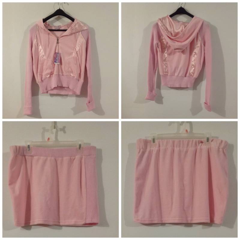 Bezaubernd Hübsch in Rosa Zweiteiler Im Top Und Rock Outfit Bezaubernd Hübsch in Rosa Zweiteiler Im Top Und Rock Outfit von RozzCloset