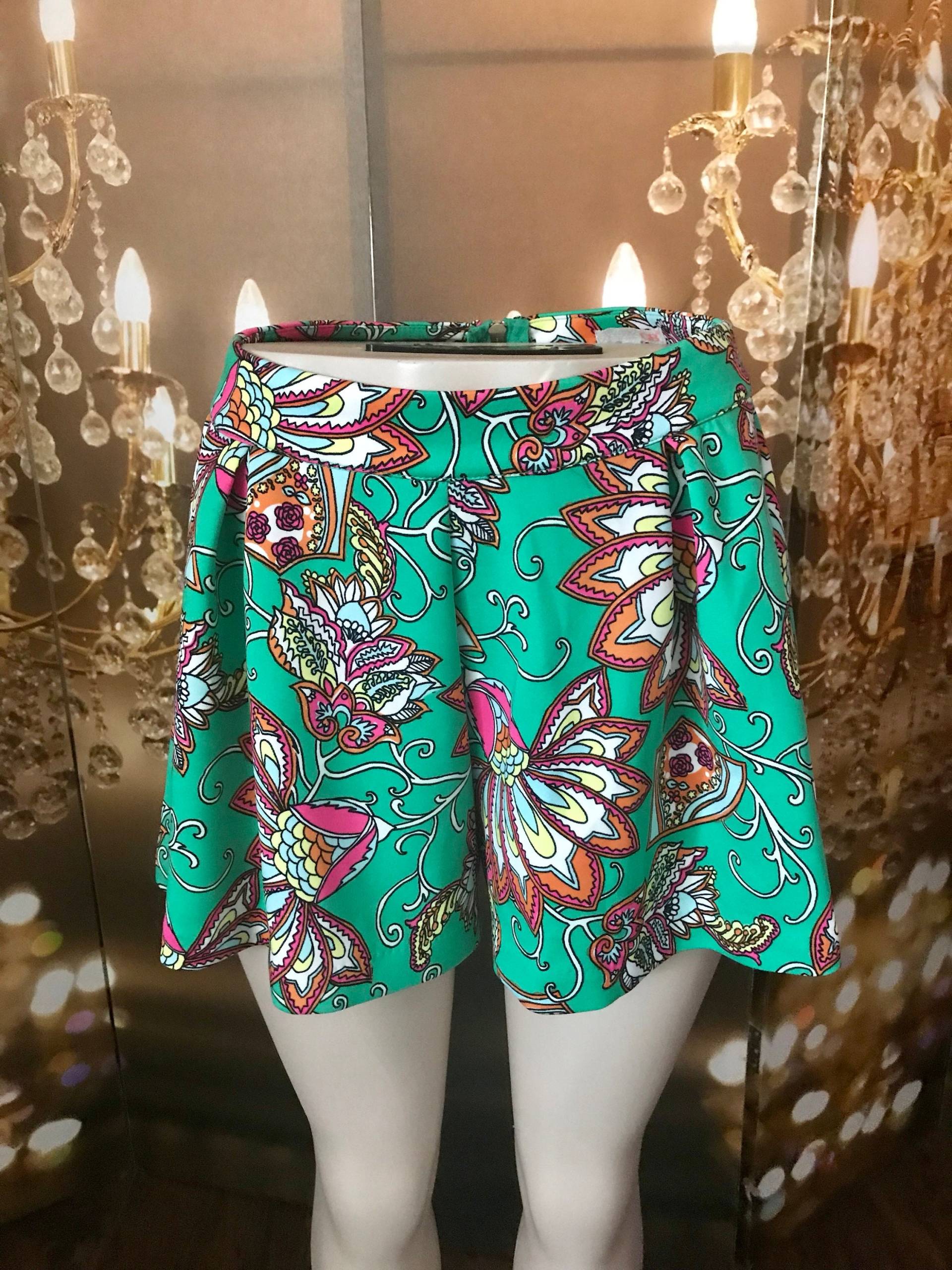 Gb Mimie Rock Grün, Orange, Rosa & Weiß Gb Mimie Rock Grün, Orange, Rosa & Weiß von RozzCloset