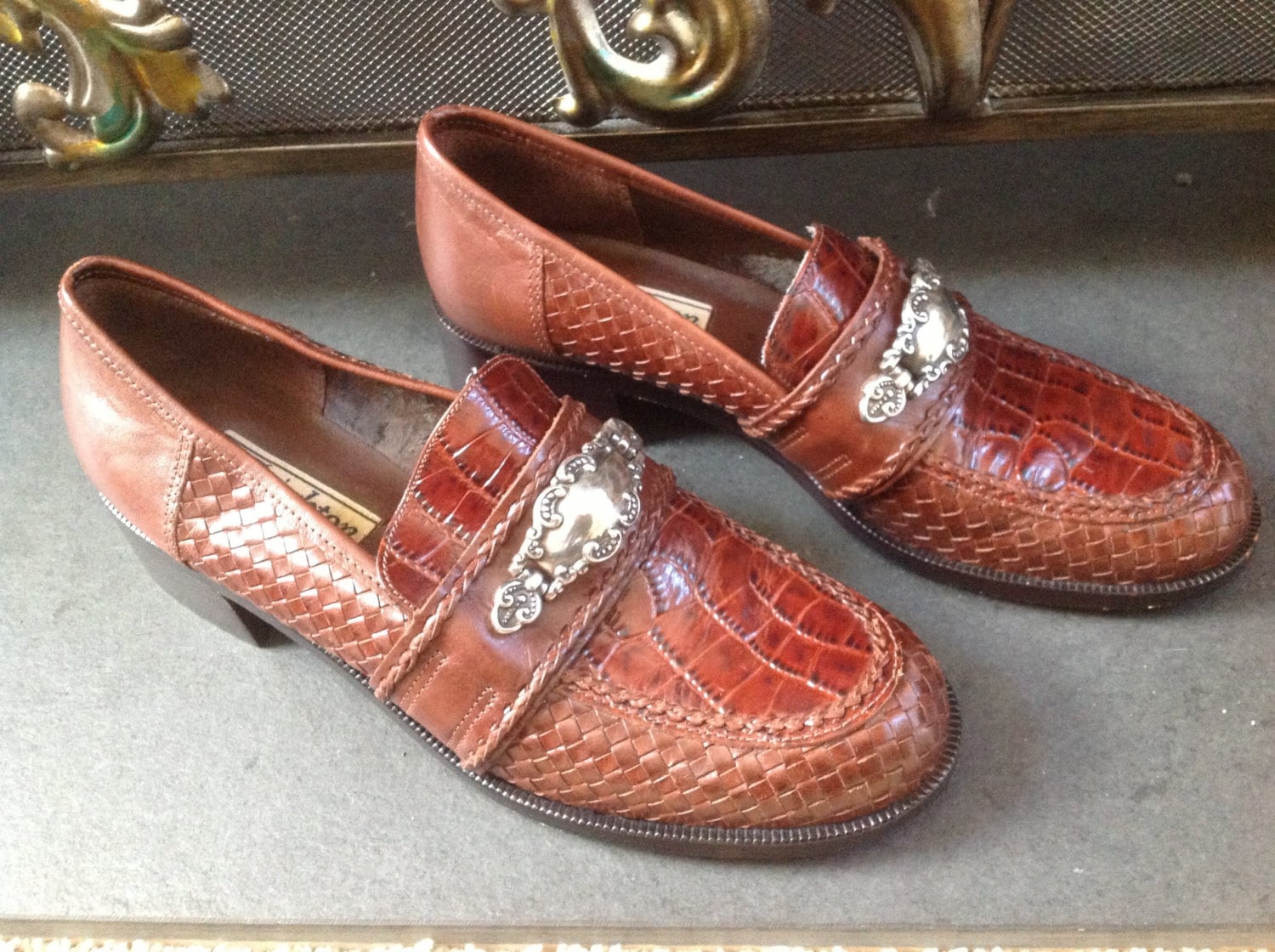 Herbstverkauf Brighton Mahagoni Ziegelrot Loafers Herbstverkauf Brighton Mahagoni Ziegelrot Loafers von RozzCloset