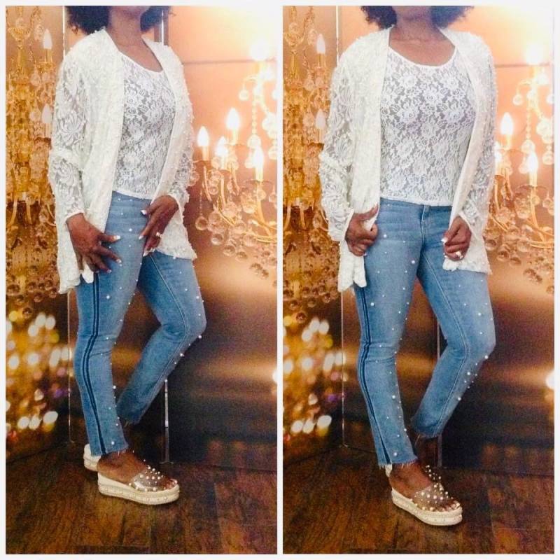 Jasjas Designs New York Perlen Blazer von RozzCloset