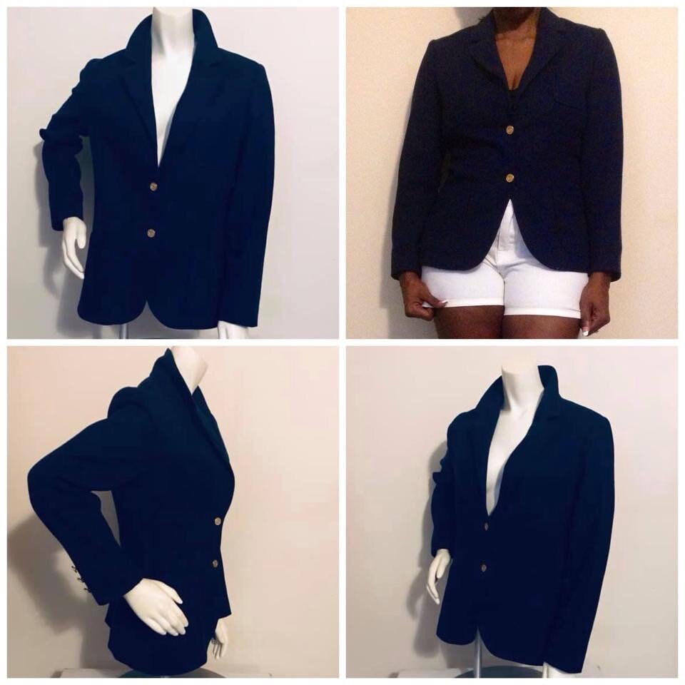 Marineblauer Blazer Von Personal Marineblauer Blazer Von Personal von RozzCloset