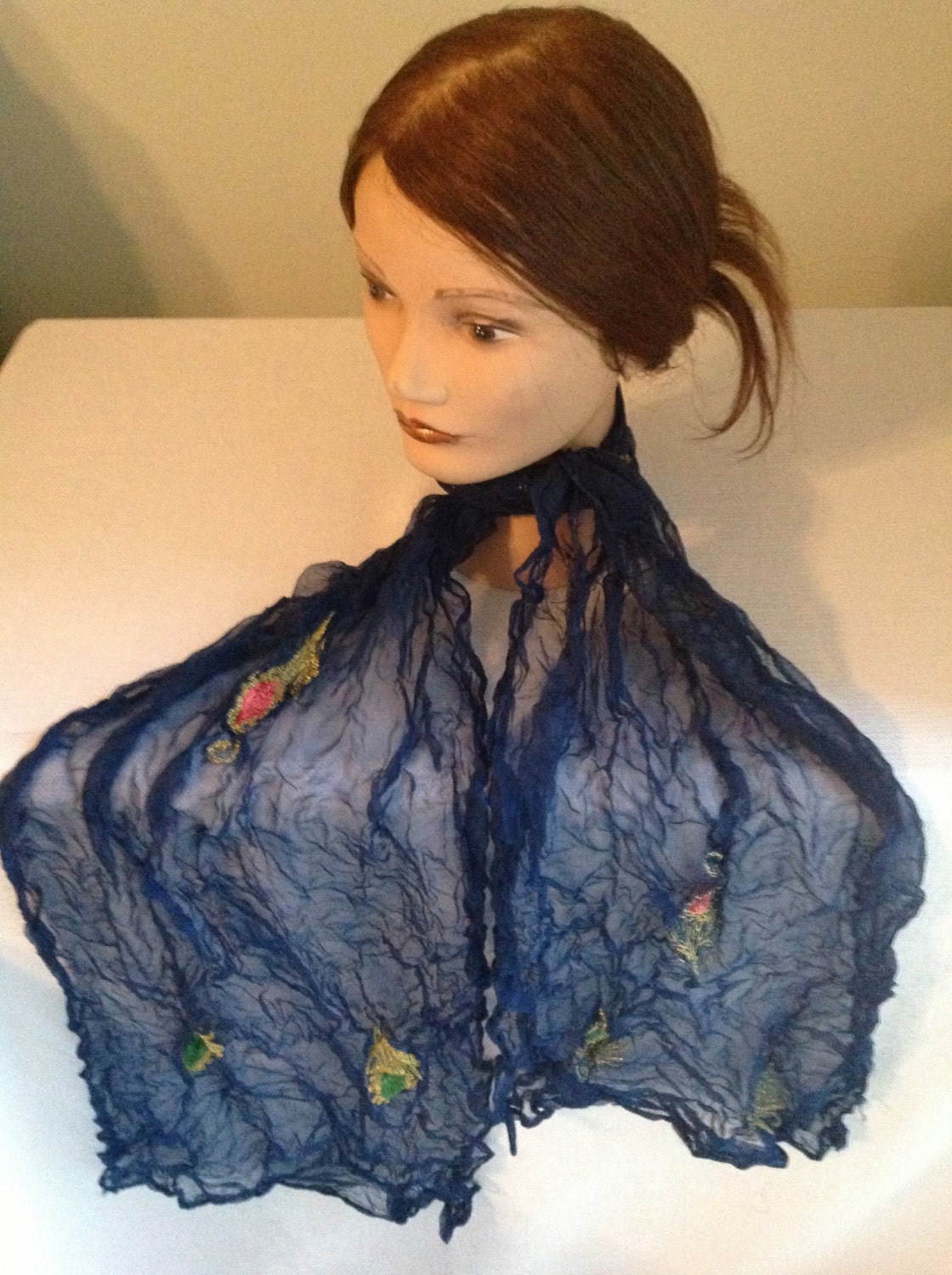 Schal 60Er Jahre Echte Vintage Schal 60Er Jahre Echte Vintage von RozzCloset