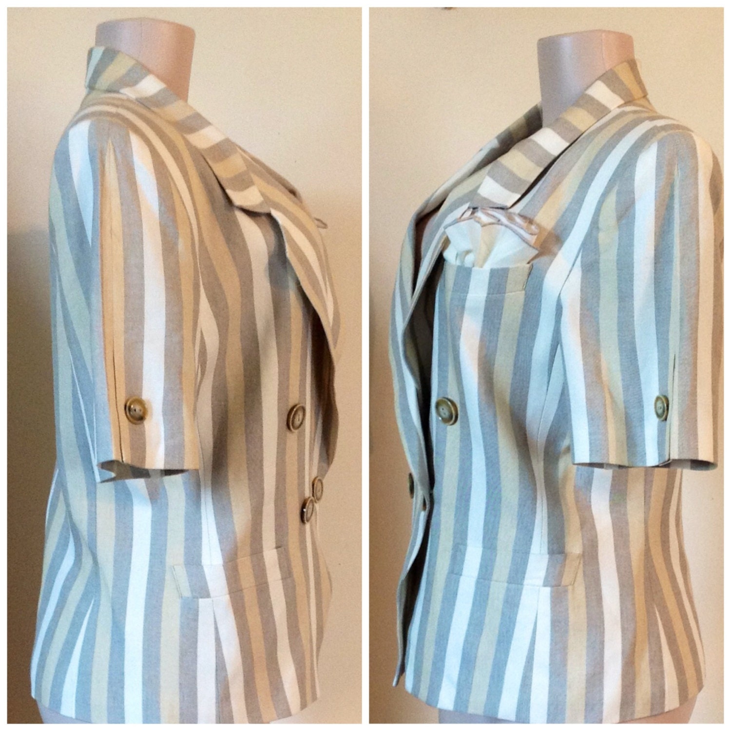 Zweireihiger Stiring Cooper Blazer Aus London New York Zweireihiger Stiring Cooper Blazer Aus London New York von RozzCloset