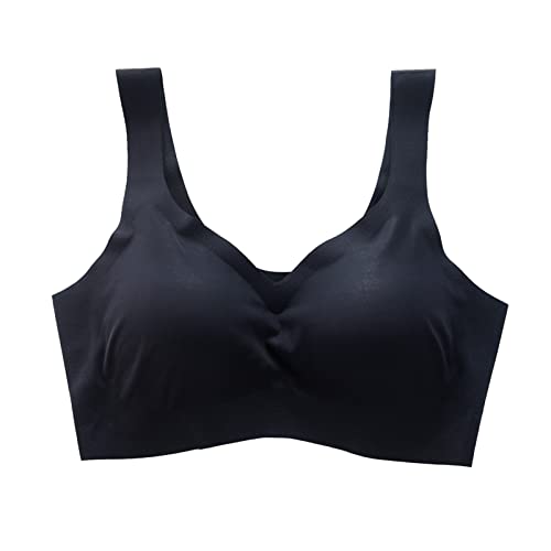 BH Damen Ohne Bügel Schlaf BH Wohlfühl BH Sport BH Bustier Top Bügelloser Soft Bra Klassische Bralette T Shirt BH Komfort Seamless BH von Rpporm