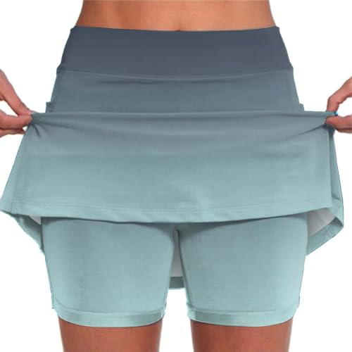 Deal Mein Bestellung Rock Mit Hose Drunter Hosenrock Tennisrock Damen Mit Hose Leggings 2 In 1 Shorts Fitness Sport Golfrock Laufrock Hosenrock Damen Kurz Schwarz von Rpporm