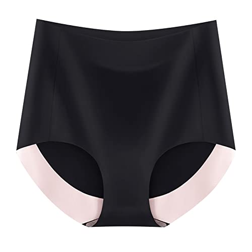 Rpporm Bauch Weg Unterhosen Damen Hoher Taille Slip Seamless Slips Unterwäsche Frauen Nahtlose Panty High Waist Taillenslip Weich Stretch Atmungsaktive Panties von Rpporm