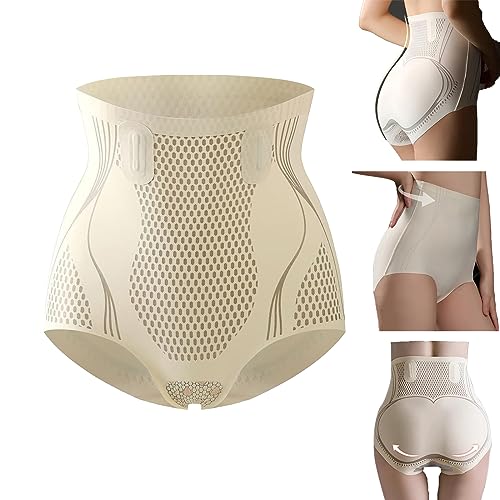 Rpporm Bauchweg Unterhose Damen Shapewear Miederhose Bauch Weg Miederslip Hohe Taille Panty Figurformende Unterwäsche Hohe Taille Body Shaper Höschen Bauch-Weg-Effekt Sofort von Rpporm