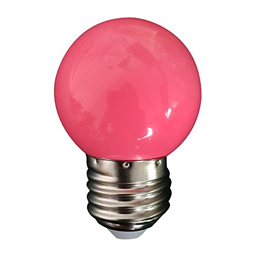 Rpporm LED-Party-Dekoration Energiesparlampe E27 Glühlampe Farbe LED-Licht Coole Sachen Für Teenager Mädchen (Pink, One Size) von Rpporm