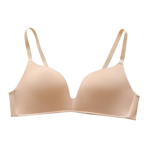 Rpporm T Shirt BH Damen Ohne Bügel Push Up V-Ausschnitt Wireless Nahtlos Bralette Super Bequemer BH Komfort Softschalen BH Women's Everyday Bras von Rpporm