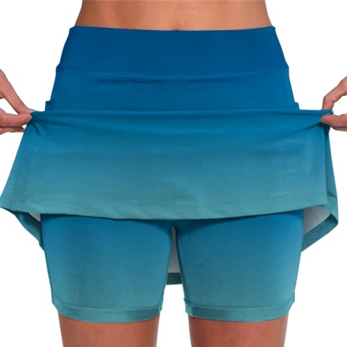 Warehouse Deal Retourenware Rock Mit Hose Drunter Hosenrock Tennisrock Damen Mit Hose Leggings 2 In 1 Shorts Fitness Sport Golfrock Laufrock Tennisrock Damen Mit Hose Und Tasche von Rpporm