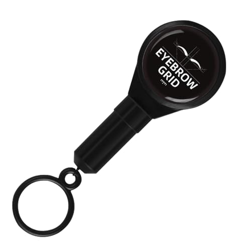 Augenbrauen-Mapping-Saite, langlebiges Augenbrauen-Mapping-Werkzeug, tragbares Make-up-Zubehör, langlebig und stabil, nicht klebendes und glattes Material, 9,7 x 3,2 cm, für Frauen von Rproonay