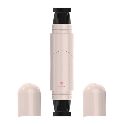 Präzisions-Eyeli-Ner-Stempel, Make-up-Eyeliner-Schablonen, doppelseitiges wasserdichtes Kosmetikwerkzeug, doppelseitiges Werkzeug, Anfängerfreundliches Design, 7,6 x 7,6 x 2,3 cm, für Frauen von Rproonay