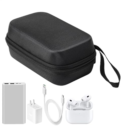 Rproonay Reise-Kabel-Organizer, Kabeltasche, Reise-Ladegerät-Organizer, tragbar und leicht, kompakte Größe, 16 x 10 x 6 cm, für Kabel, mehrfarbig, Refer to description, Uni von Rproonay