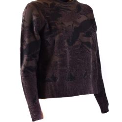 Brauner Rrd Damen Gemütlicher Mischpullover von Rrd - Roberto Ricci Designs