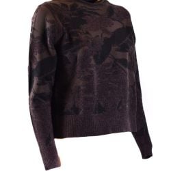 Brauner Rrd Damen Gemütlicher Mischpullover von Rrd - Roberto Ricci Designs