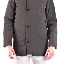 Herren Grüne Rrd Daunenfeder Jacke - Warm & Stilvoll von Rrd - Roberto Ricci Designs